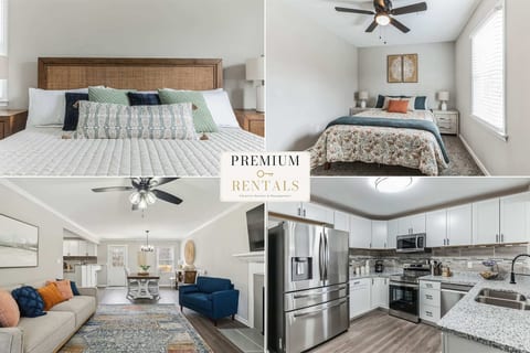 Charming 3BR Farmhouse • Fenced Acre • Madison