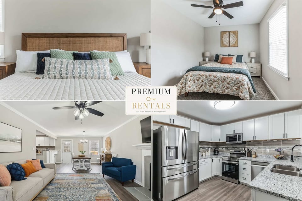 Charming 3BR Farmhouse • Fenced Acre • Madison - Madison