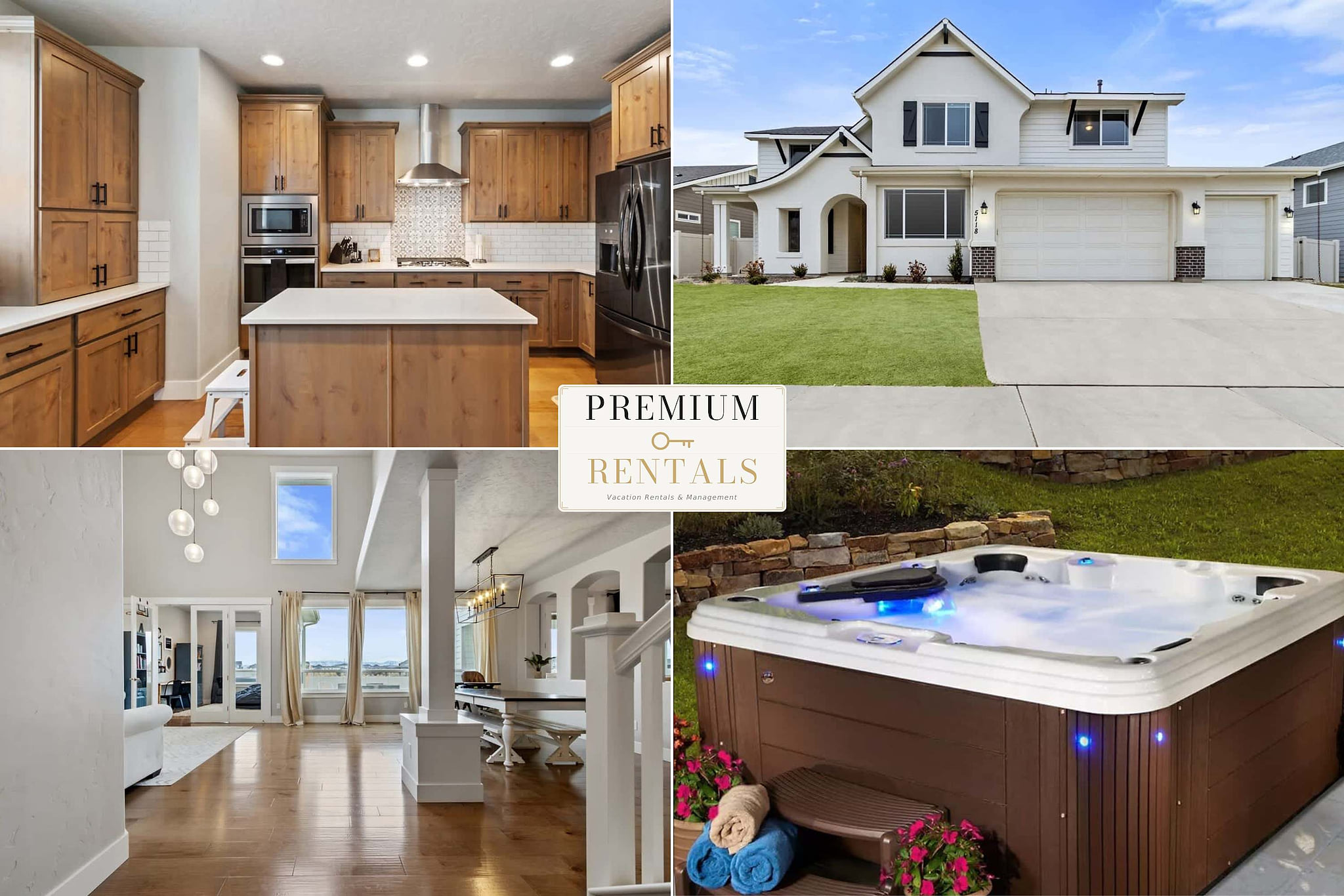 5BR Meridian Home • Hot Tub • Playroom