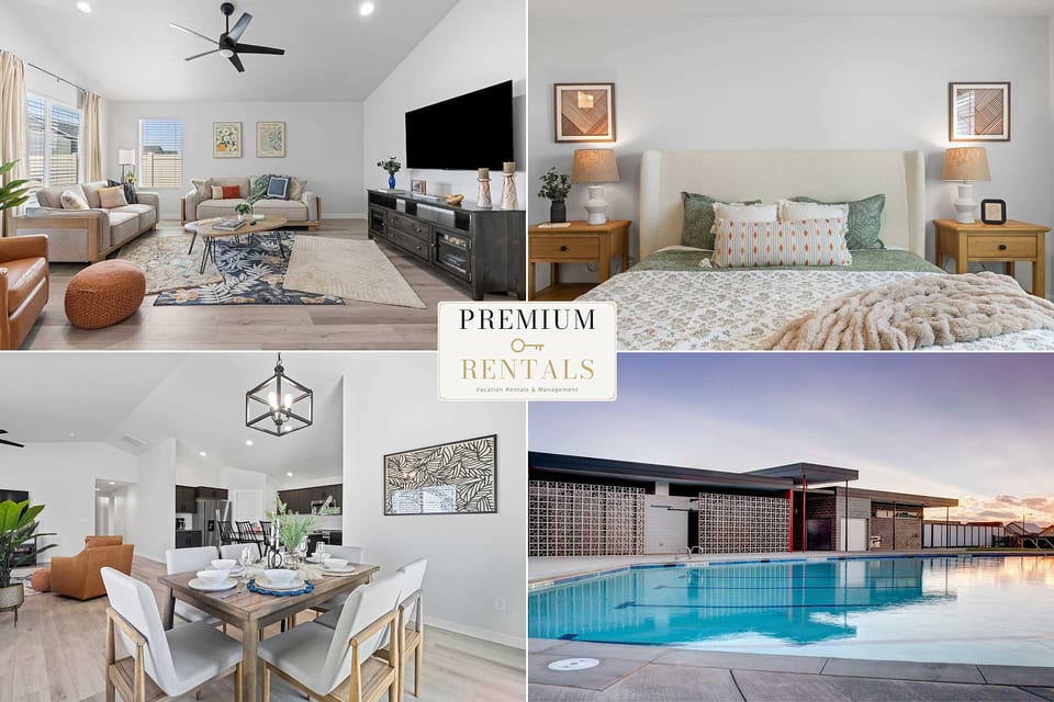 Spacious New 4BR - Single Level Home - Pool Access - Meridian
