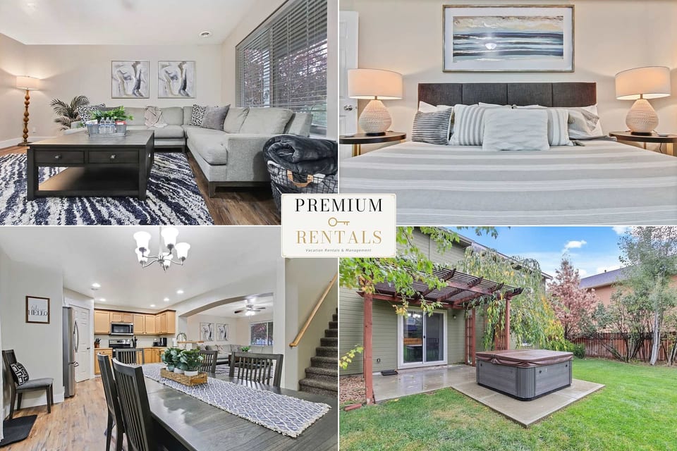 Stunning Private Home with Hot Tub - Meridian