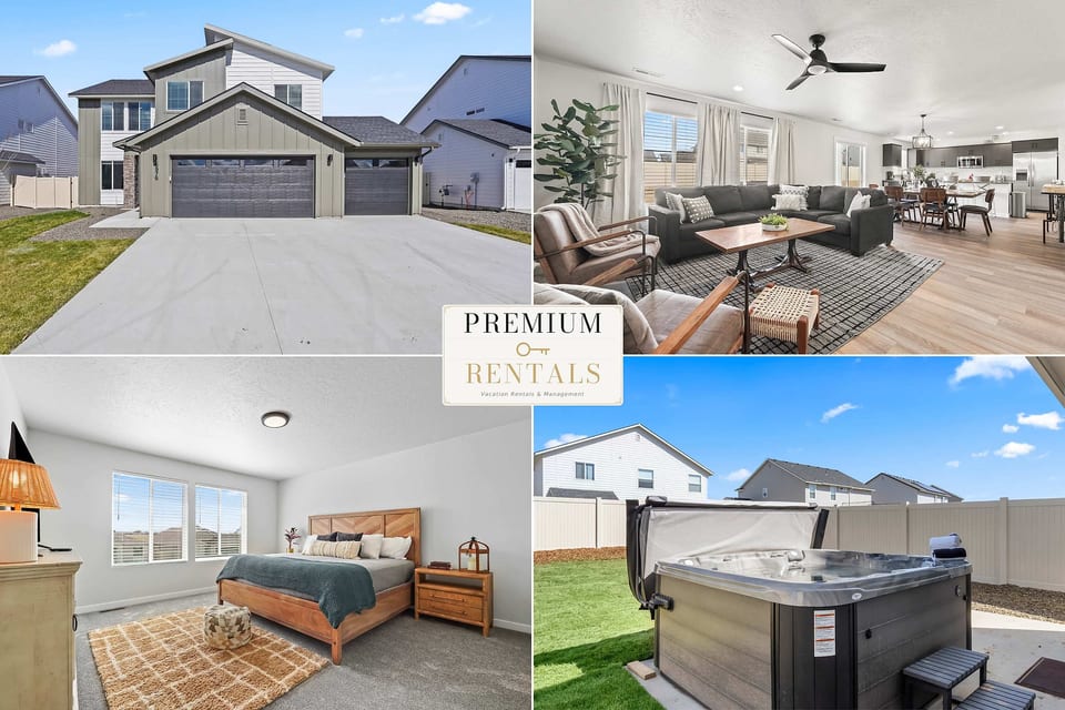 Spacious 6BR - Sleeps 22 - Hot Tub & Pool Access - Meridian