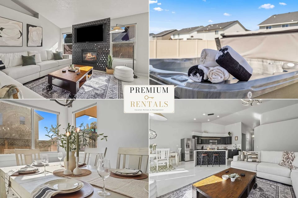 Modern 4BR w/ Hot Tub - Fire Pit - Stylish Stay - Boise
