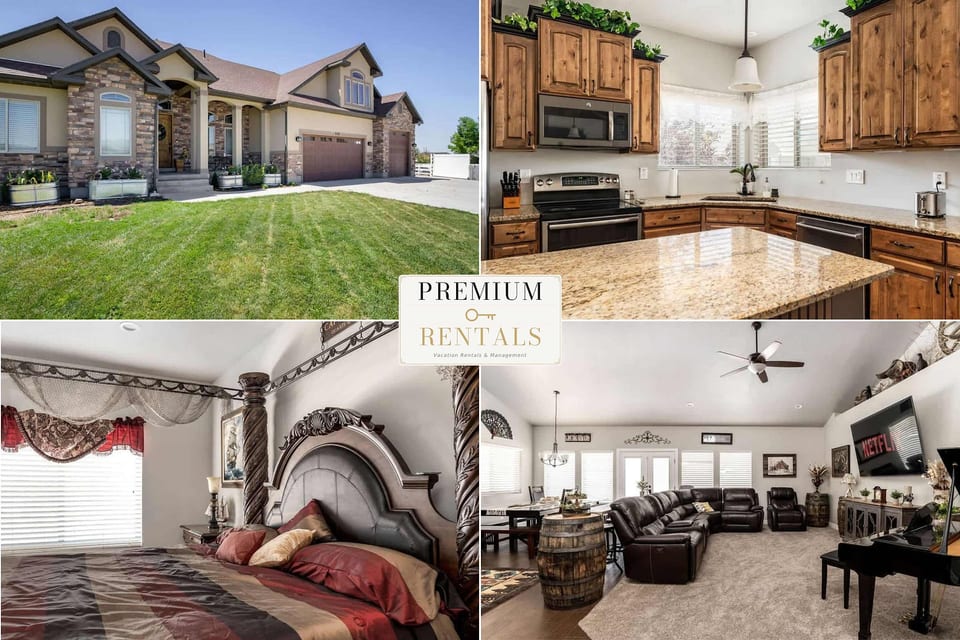 Spacious Retreat for over 32 Parking, Horse Stalls - Grantsville