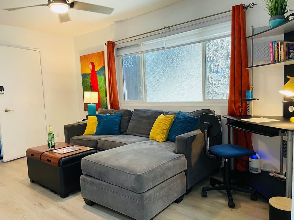 Steps from Tacos & Brews, King Bed+Baby Essentials image 1