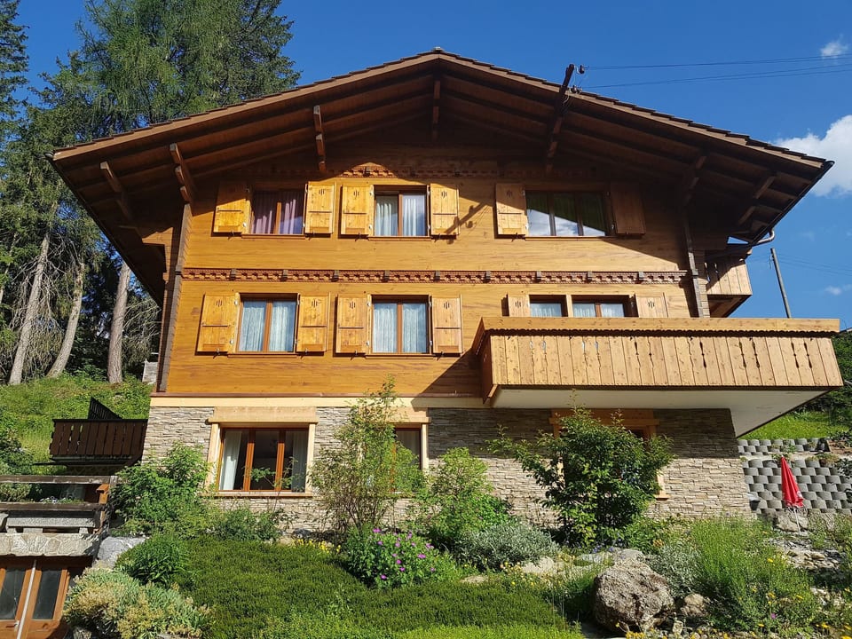 Grüneggli Appartement/Fewo, Bad, WC, 2 Schlafräume 3.Zimmerwohnung - Adelboden