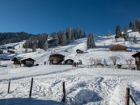Chalet Sonne Appartement/Fewo, Dusche, WC, 2 Schlafräume 3-Zimmerwohnung
