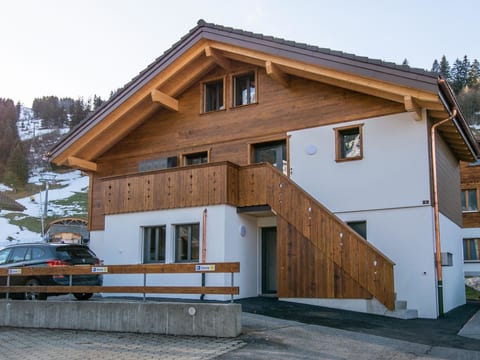 Chalet Sonne Appartement/Fewo, Dusche, WC, 2 Schlafräume 3-Zimmerwohnung