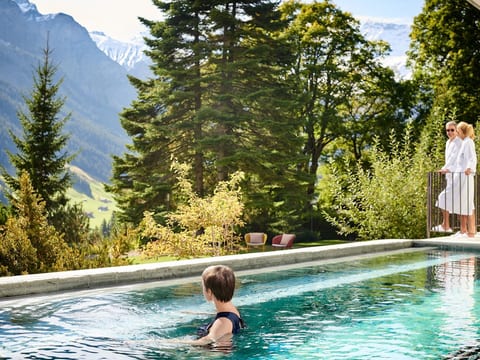 Bellevue Parkhotel & Spa - Relais & Châteaux Junior Suite, Dusche oder Bad, Süd
