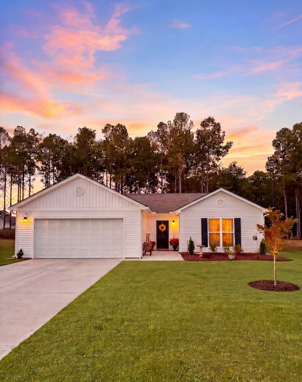 Modern Lake Retreat Front