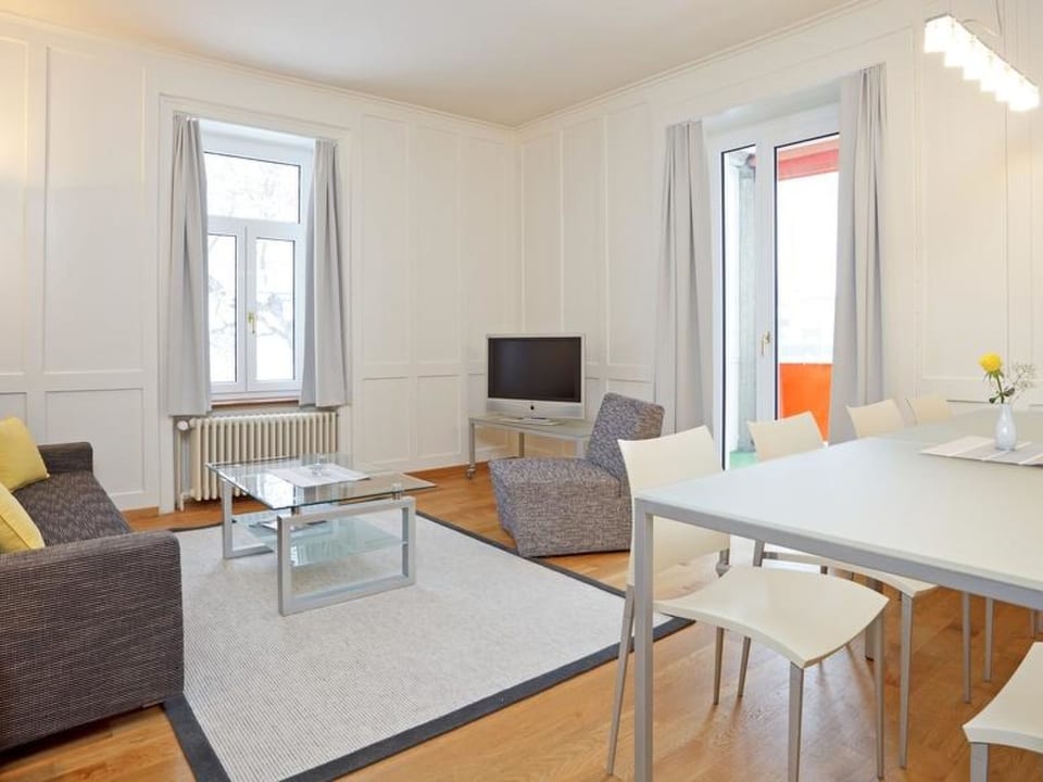 Ferienwohnung Hotel National Appartement/Fewo, Dusche oder Bad, WC - Davos