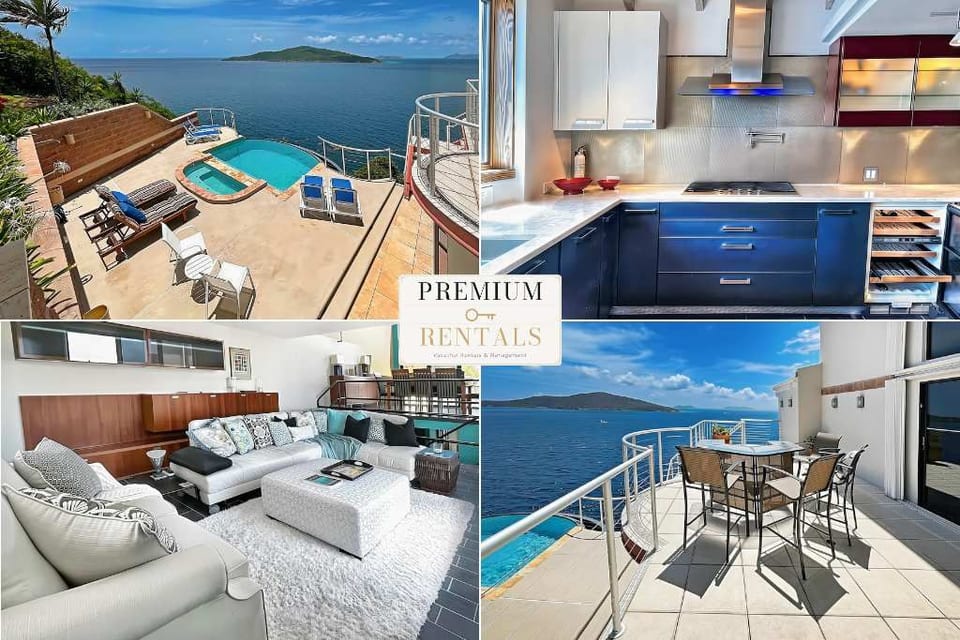 Villa Vista Oceanfront 5BR - Infinity Pool - Views - Charlotte Amalie