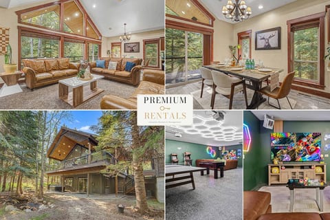 Magic 5BR Cabin • Hot Tub • Game Room • McCall