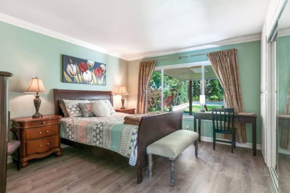 Queen-size bed