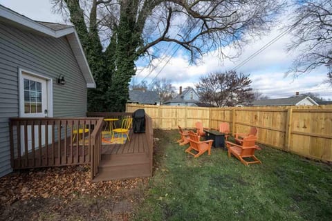 Your private outdoor oasis awaits! The backyard features a full privacy fence, offering a secluded space to relax, play, and unwind. Enjoy the fire pit, outdoor seating, and room for fun and games.