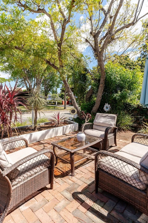 Sip your morning, coffee on your front patio