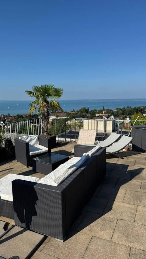Modern home & views of 3 countries