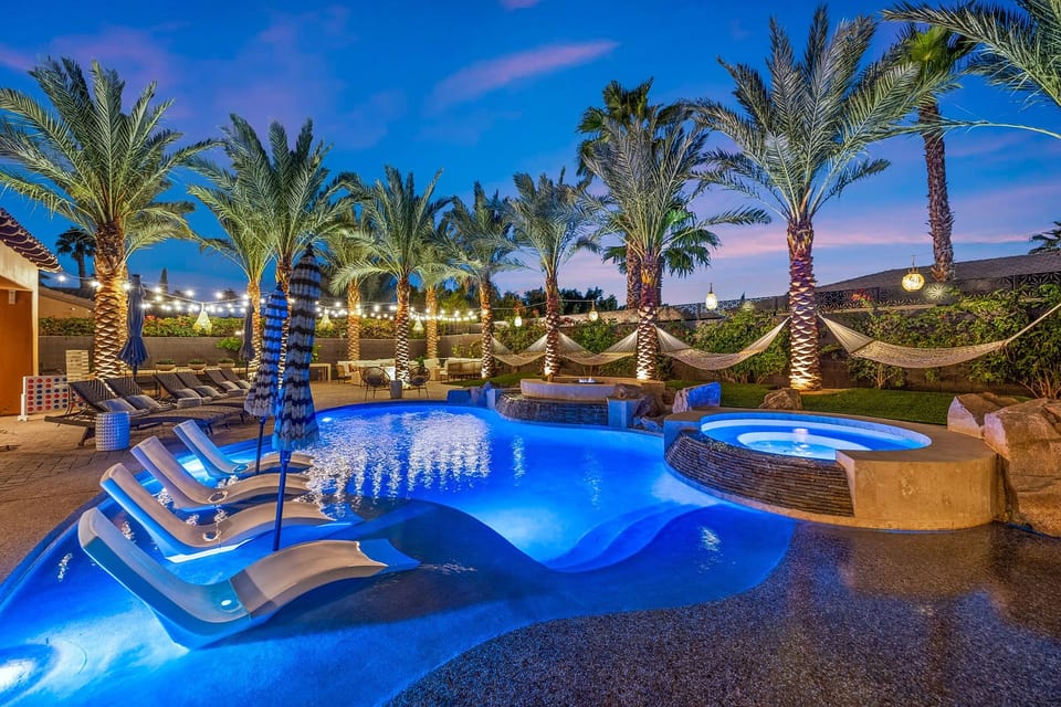 BOHO Villa | Htd Pool, Spa, Pickle Ball Ct, Cabana - Indio