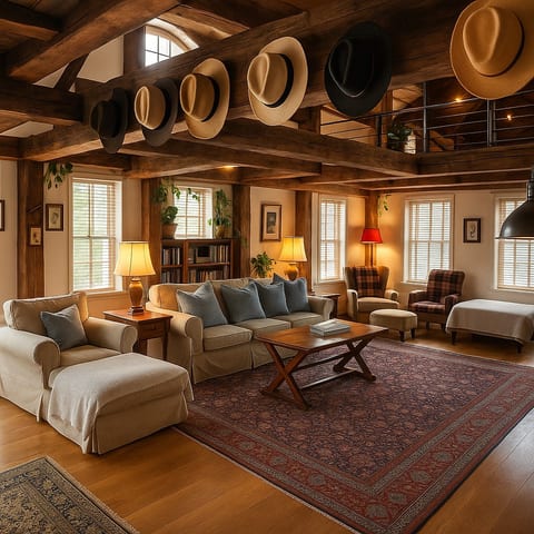 Magical Post and Beam Loft Downtown Newport!