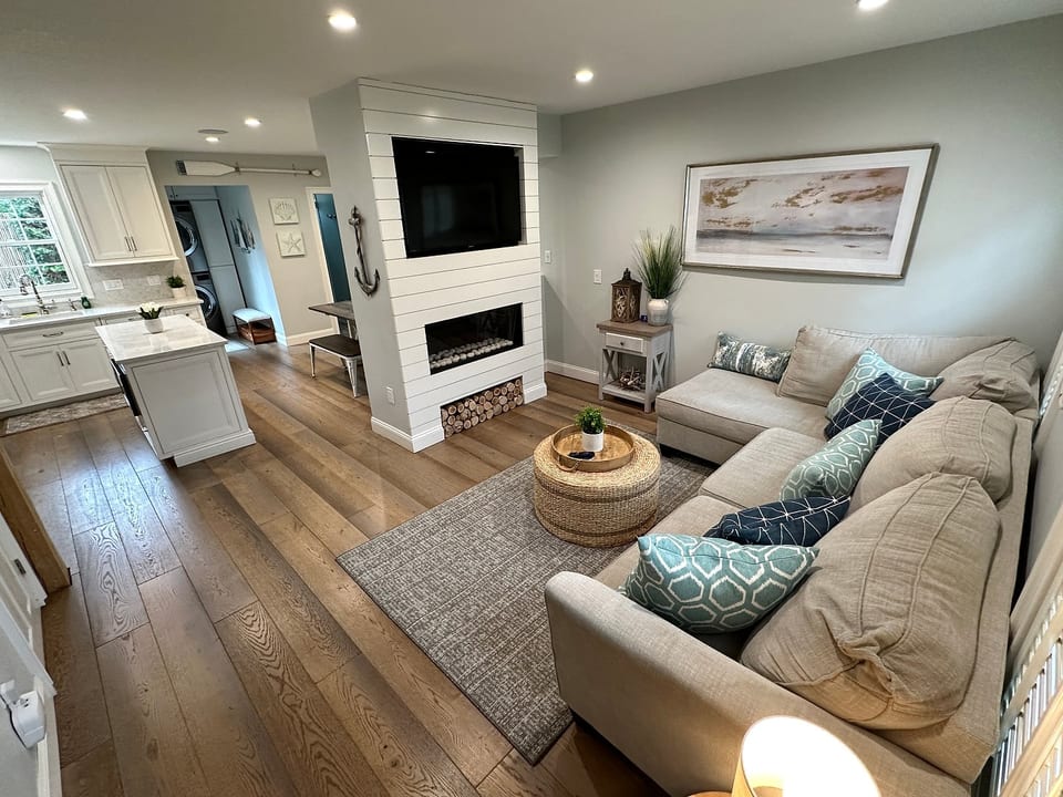 Front Door Entrance to Living Room