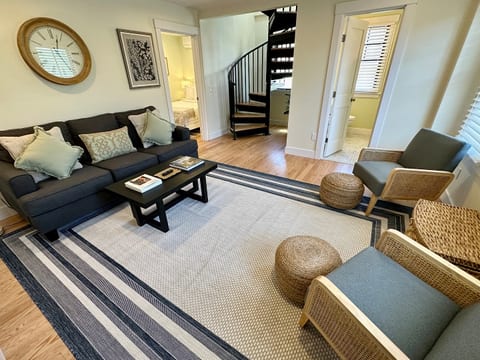 TV Seating Area w/ Pullout Sofa Bed
