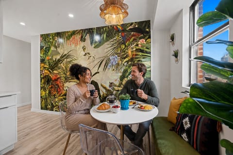 Enjoy breakfast together in our sun drenched dining nook.