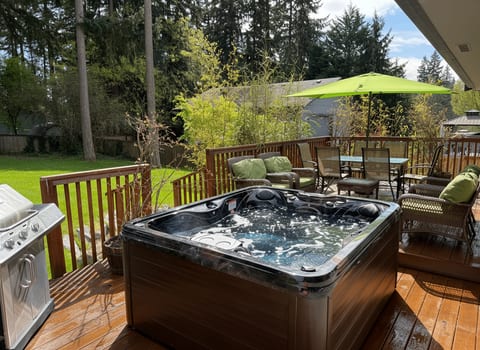 PNW Escape! WA State Fair • Hot Tub • Movie Lounge