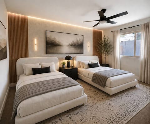 NEWLY Remodeled *Gym, Casita | 2 mins to Airport