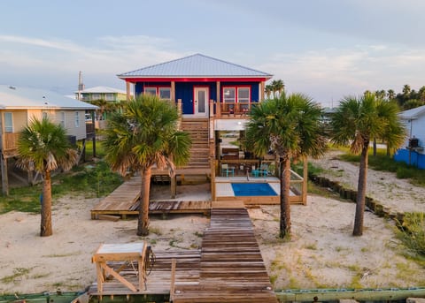 House view from pier