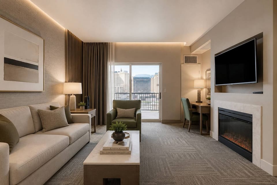Platinum Hotel Strip F1 Views | Balcony *2 Queens - Las Vegas