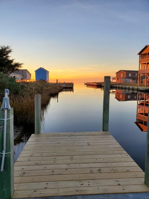 Sunset from the dock