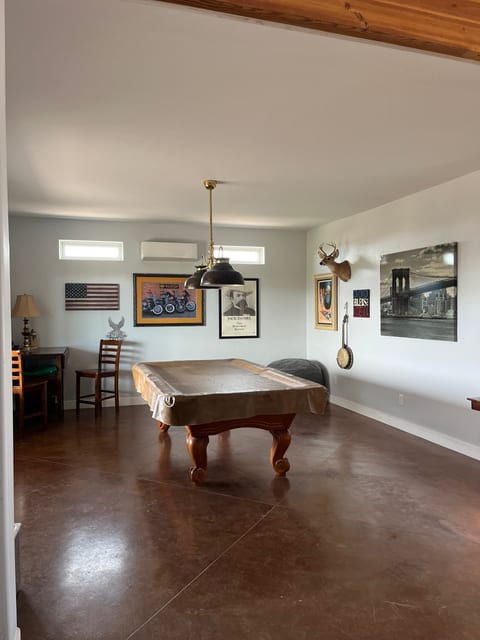 Billiard room