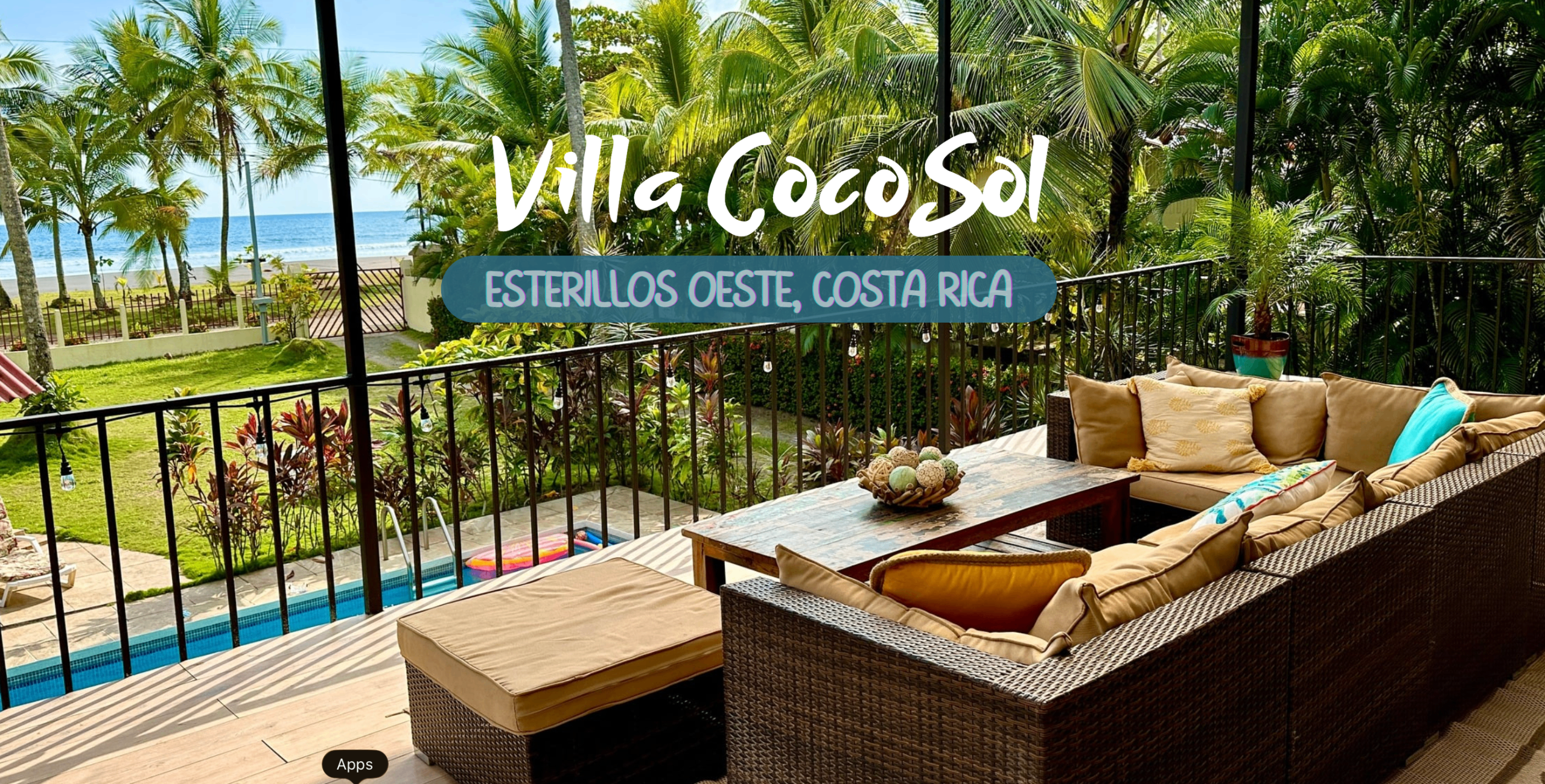 Villa CocoSol - Oceanfront Oasis