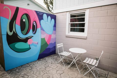 This custom mural by local celebrity artist 'Patch Whisky' makes for a perfect photo op and IG post!