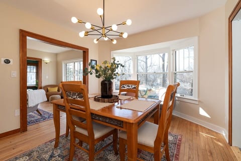 Dining Room - Pictured four seats, however there are two more chairs making room for 6 people