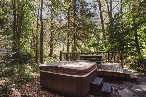 Alderwood Cabin - Hot tub