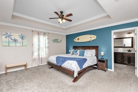 Sea Turtle•Sleeps 10•Heated Pool•Game Room•2 Kings
