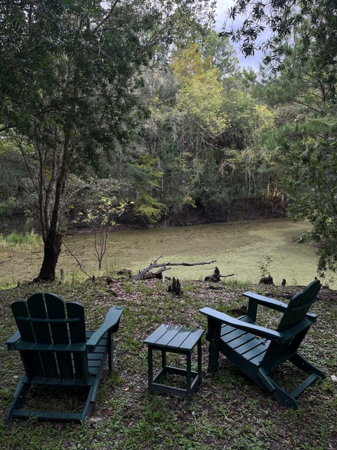 Serene Coffee Retreat by the Water