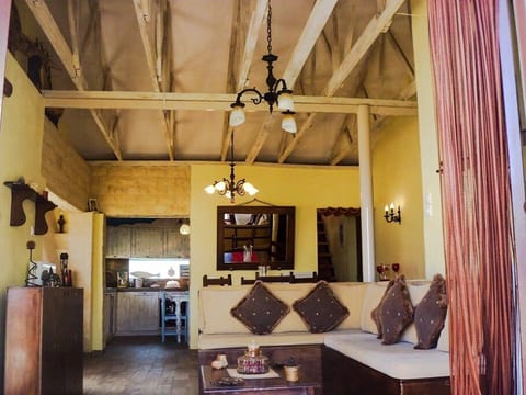 The main space of the house as you enter