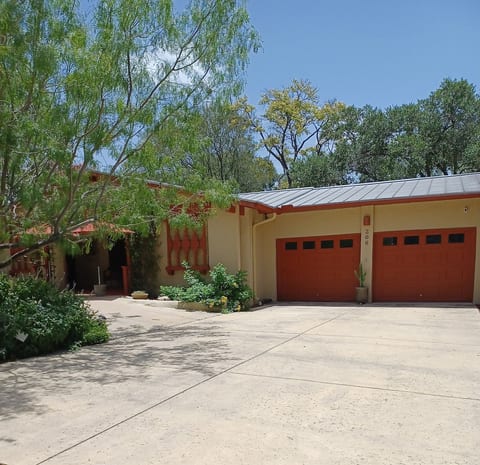 Exterior view of driveway with room for 4 cars. (Garage space is not available)