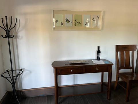 Entryway in the living room.