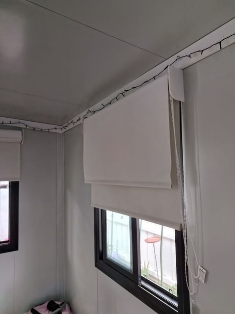Day & Blockout Blinds: Enjoy complete privacy during the day while letting natural light in, and full blockout blinds at night for a restful, uninterrupted sleep.