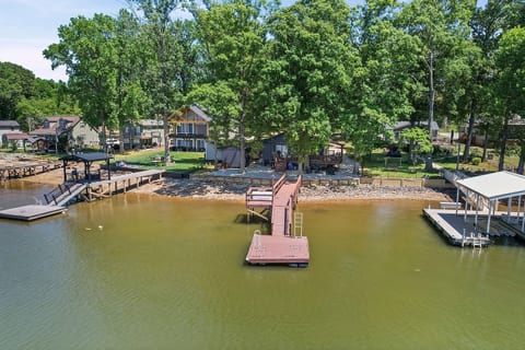 Dock your boat or launch a kayak off your own private pier.