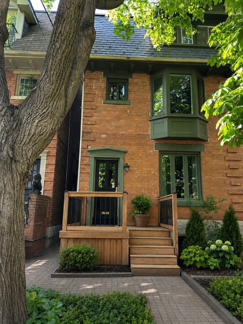 Front of the house