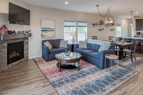 Sofa and Loveseat in Living area