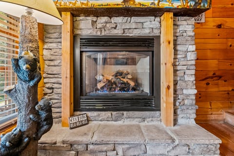 Cozy Fireplace in Living room