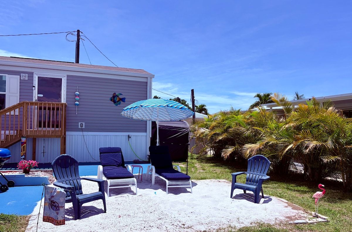 Manatee Lookout-Boat to Beach, Dock, Pool, Kayaks