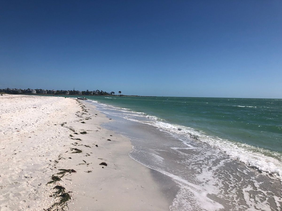 North Captiva Island!  Literally moments from our house!