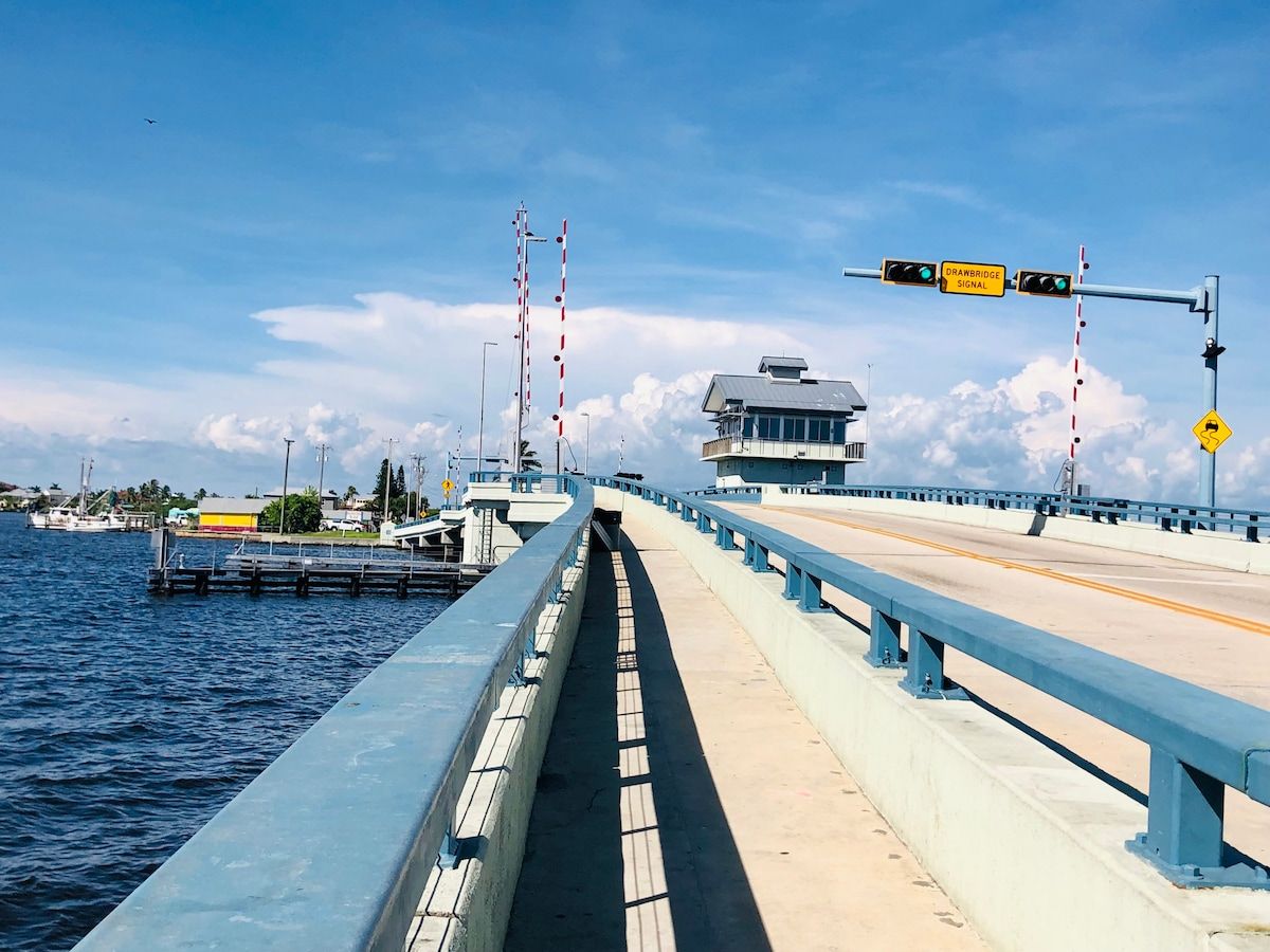 Matlacha fishingest bridge in the world!  Such a cool spot!
You will often see people fishing from here.