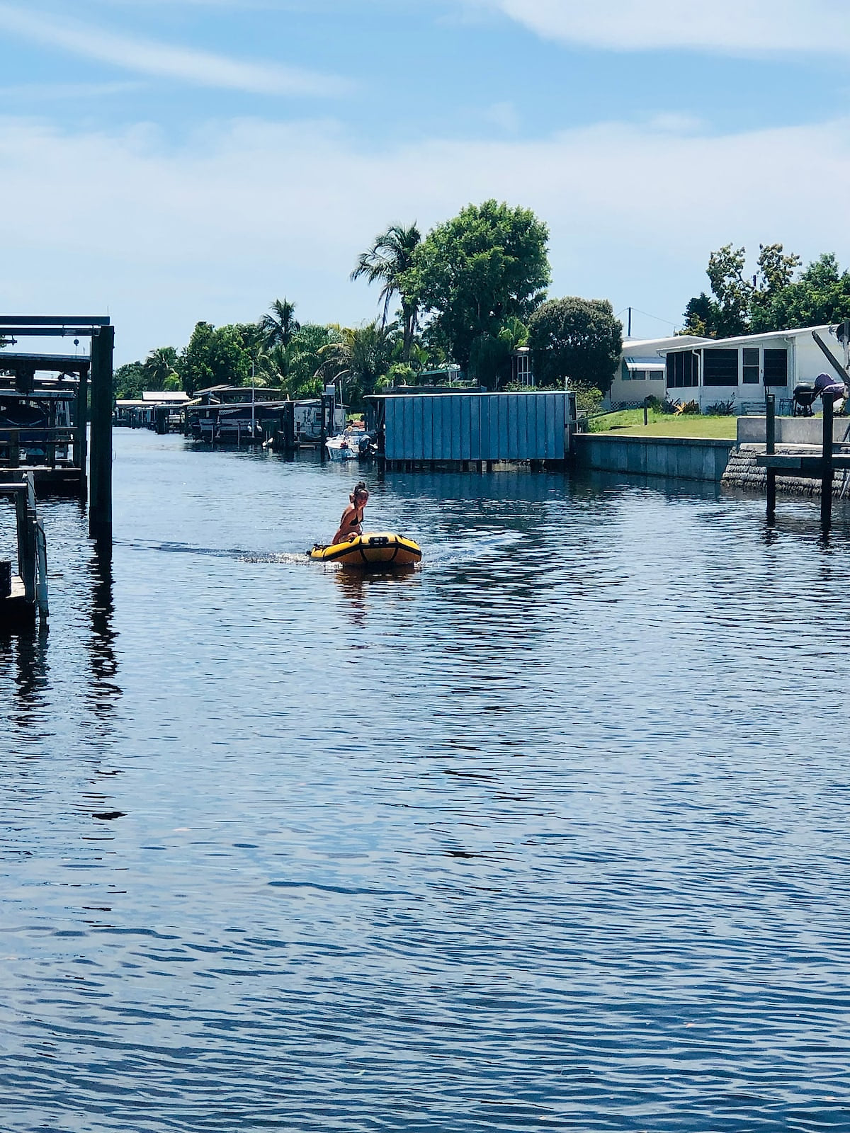 Really fun out there!  On our canal